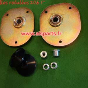 coupelles acier rotulées 206 1° carrossage